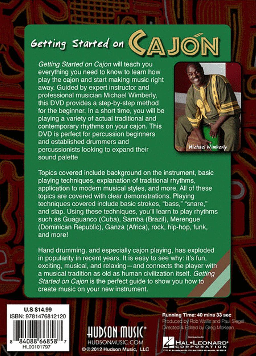 Getting Started on Cajon Getting Started on Cajon Percussion scores gallery preview page 2