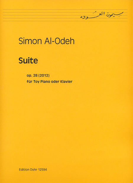 Suite fur Toy Piano (oder Klavier) op. 28 (2012)
