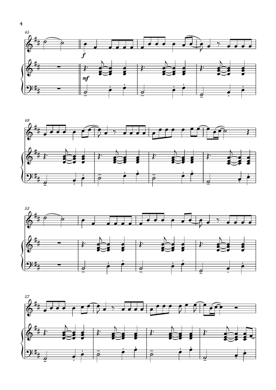 Despacito Small Ensemble scores gallery preview page 4