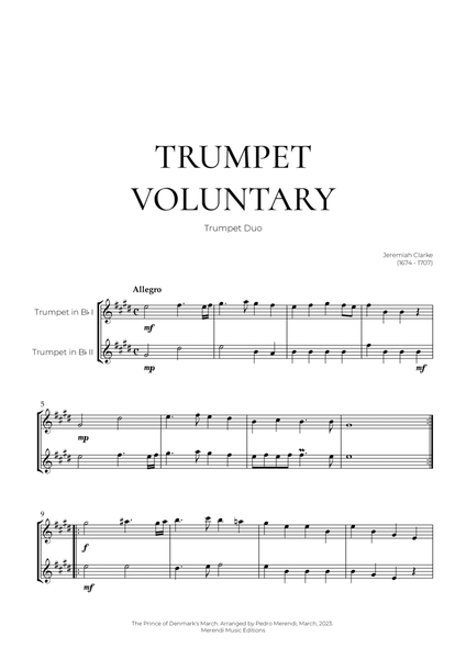 Trumpet Voluntary (Trumpet Duo) - Jeremiah Clarke image number null