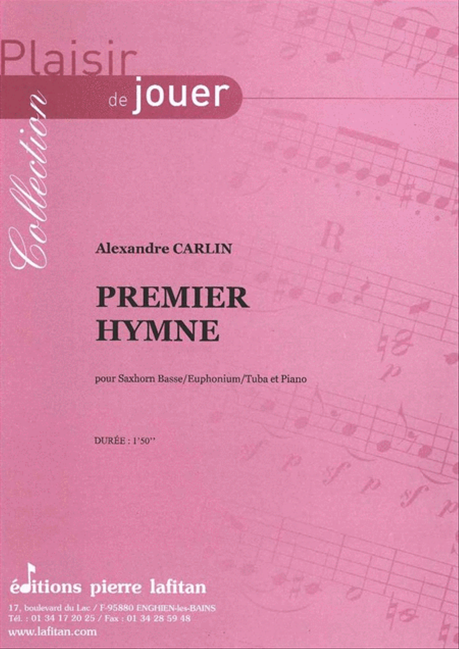 Premier Hymne Euphonium scores gallery preview page 1