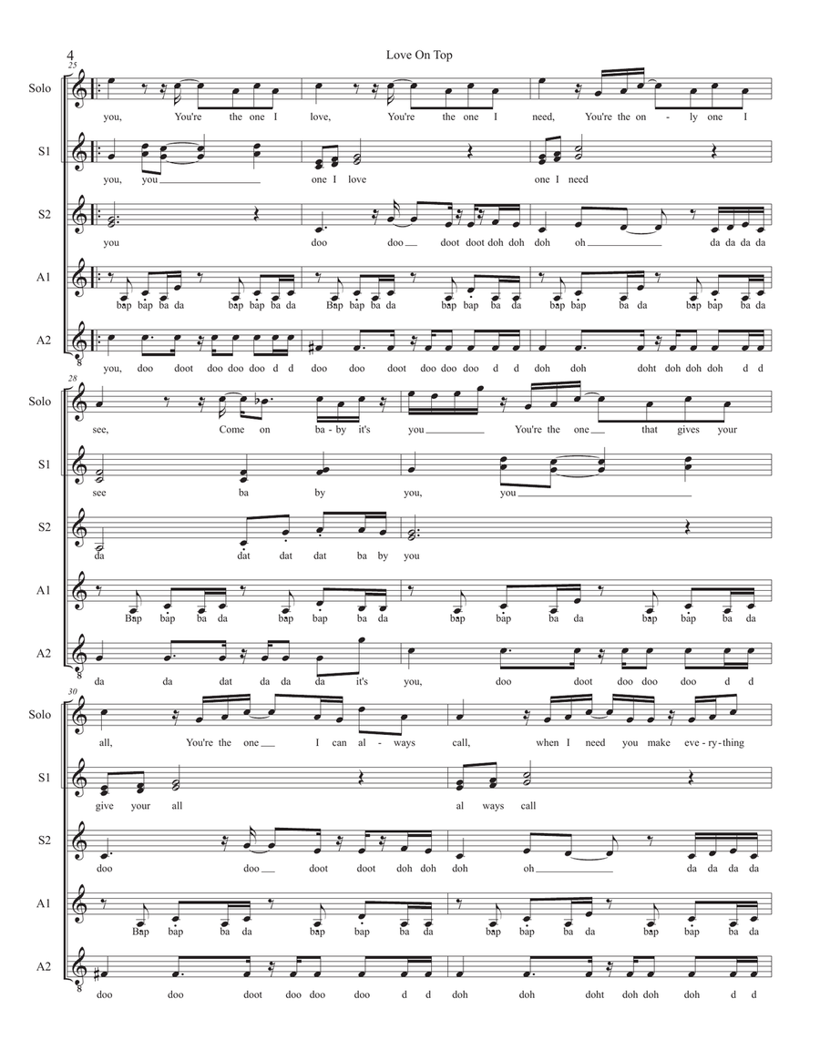 Love On Top SSAA scores gallery preview page 4