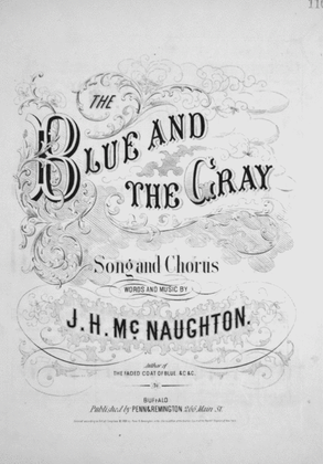 Book cover for The Blue and the Gray. Song and Chorus