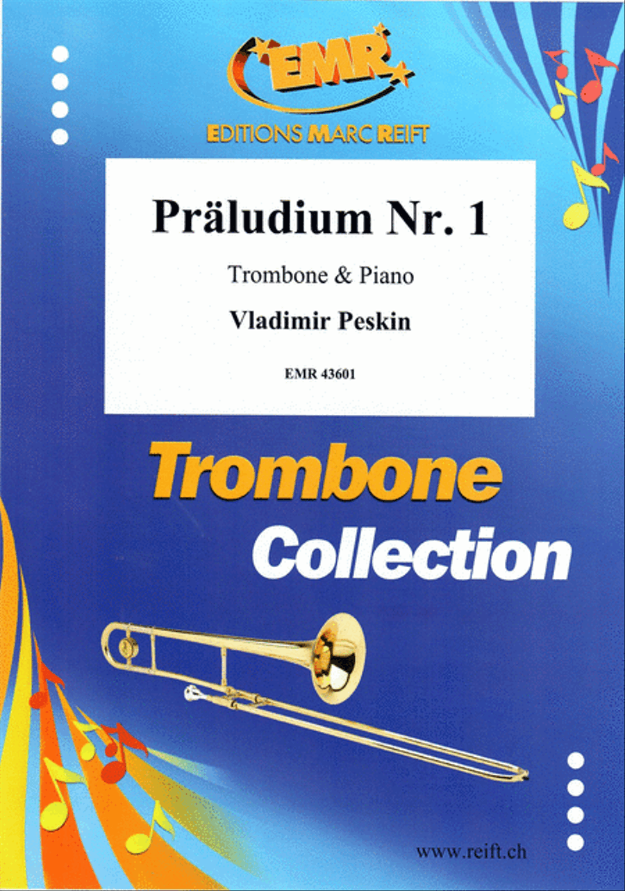 Praludium No. 1 Piano Accompaniment scores gallery preview page 1