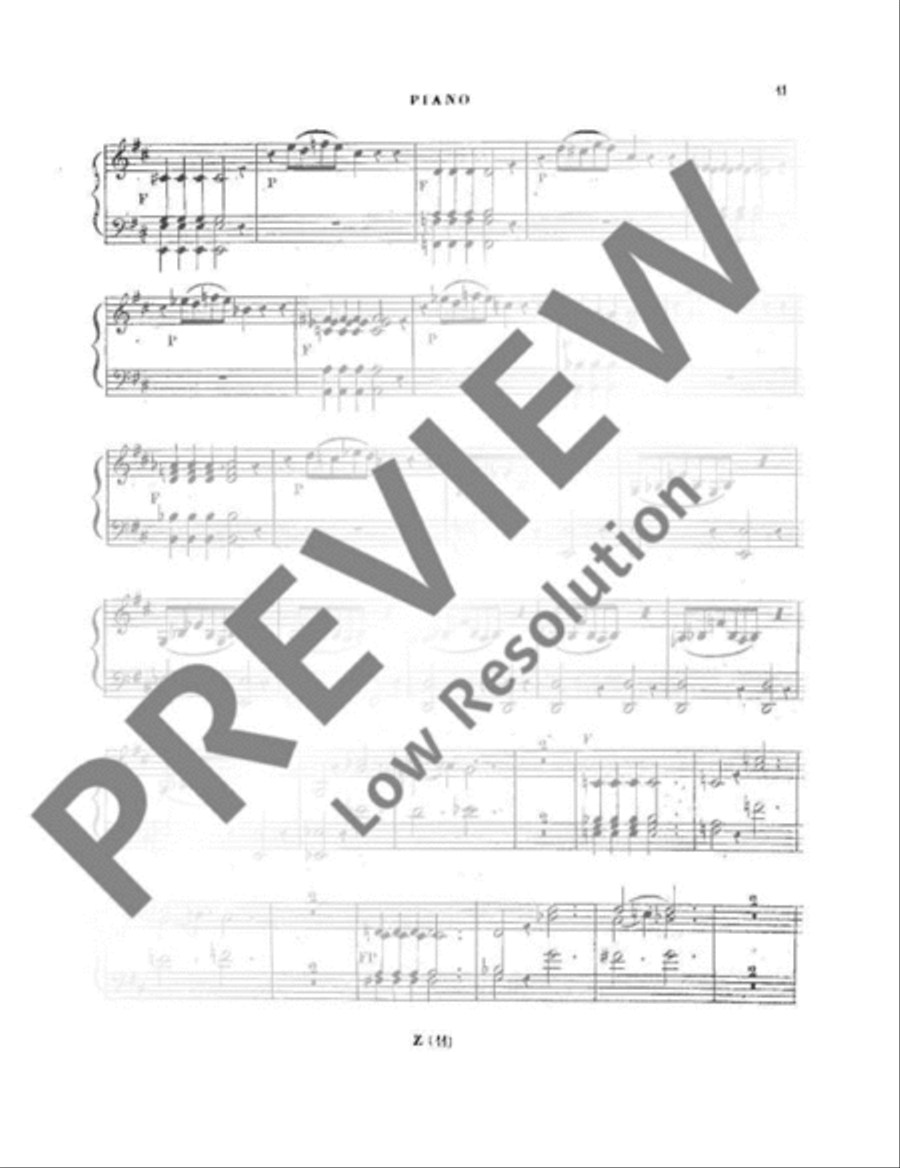 Six Grands Trios Concertants Piano Trio scores gallery preview page 12