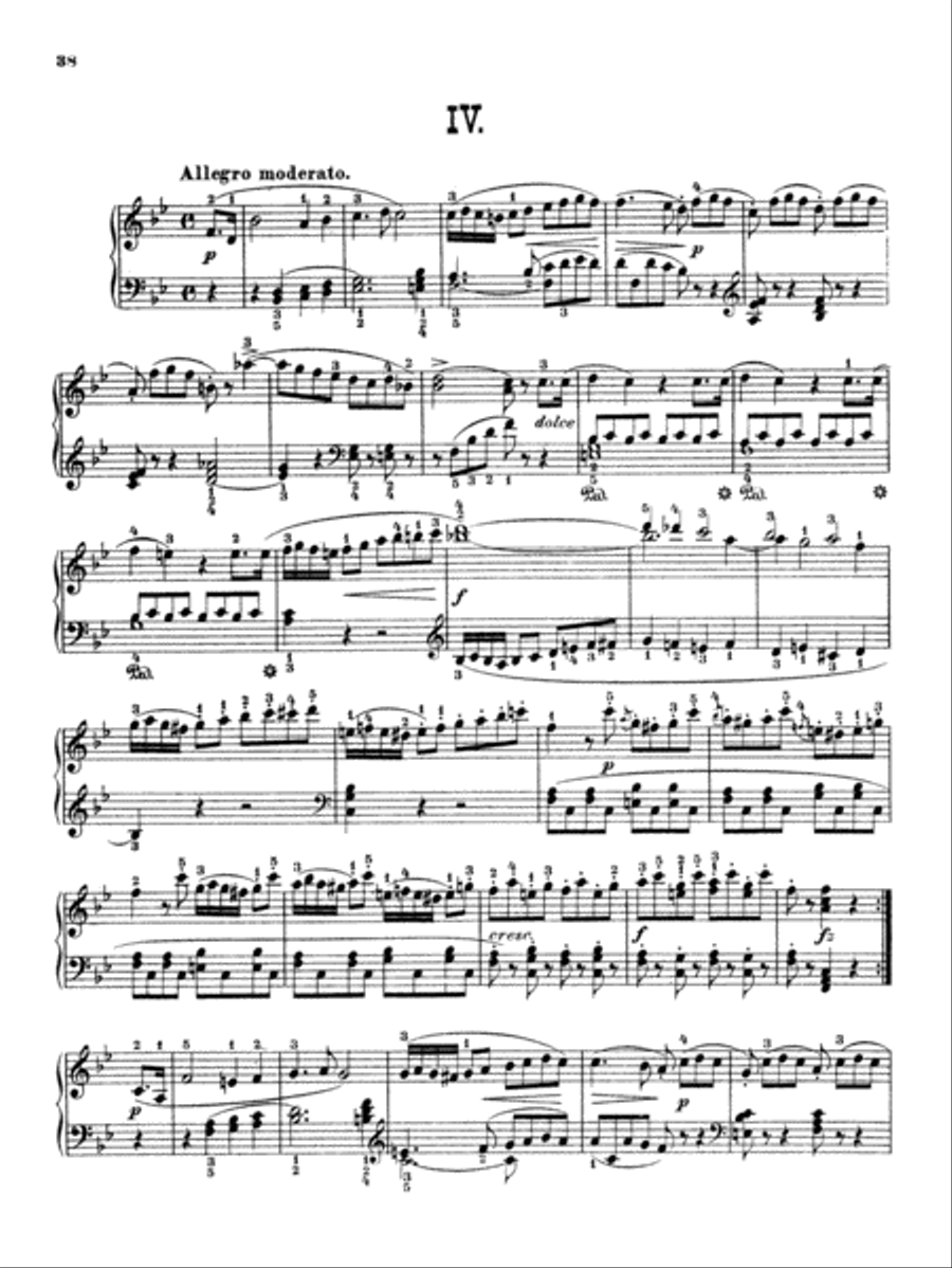 Cramer: Eleven Sontinas Piano Solo scores gallery preview page 1