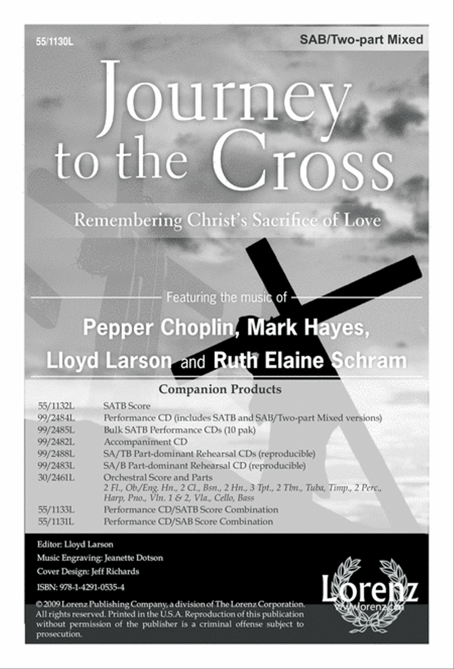 Journey to the Cross 3-Part scores gallery preview page 2