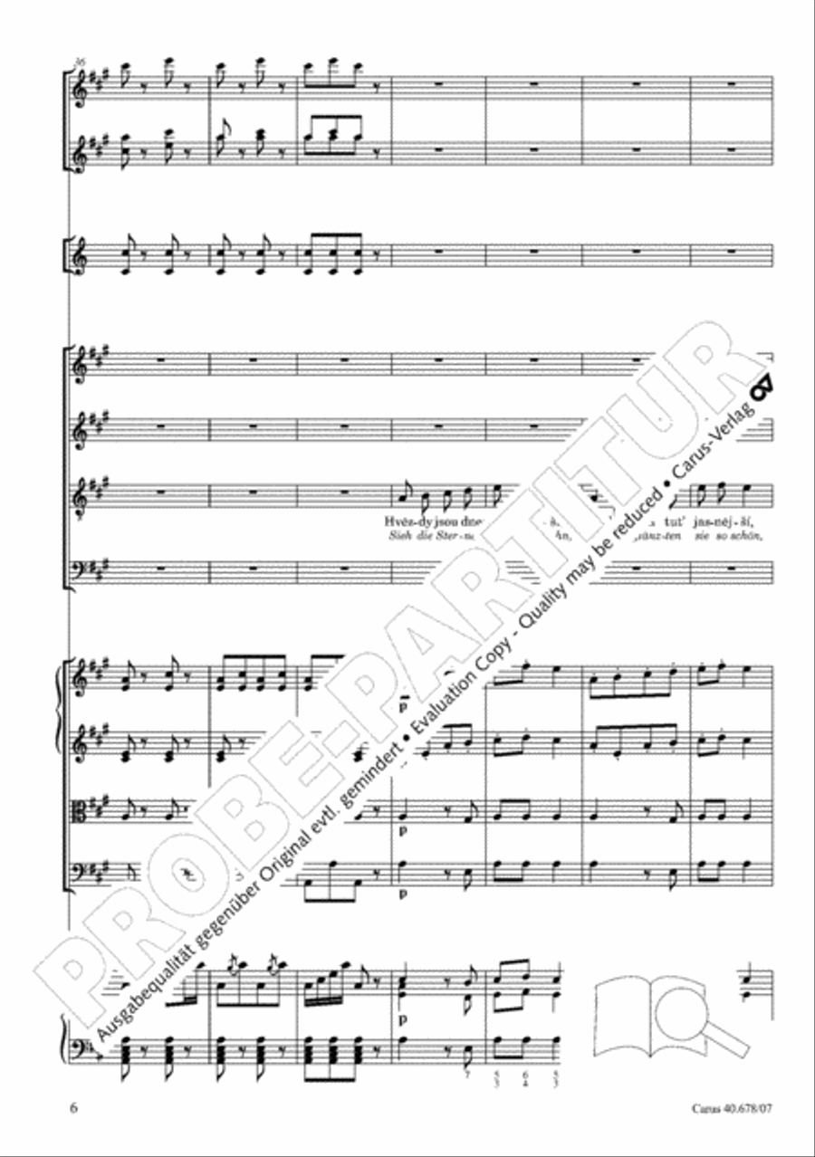 Missa pastoralis bohemica 4-Part scores gallery preview page 19