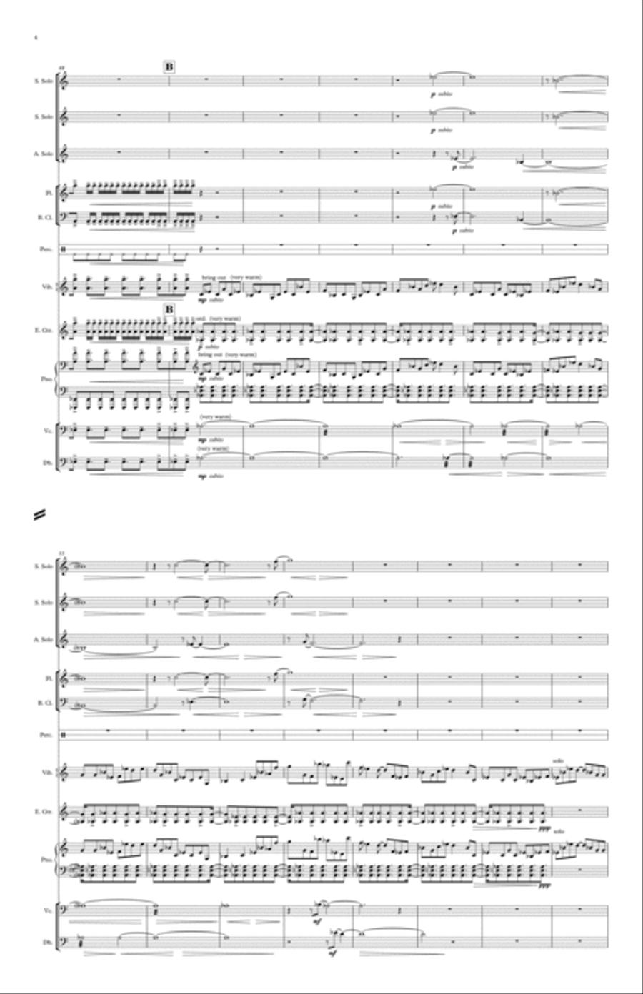 ...death has friends Large Ensemble scores gallery preview page 4