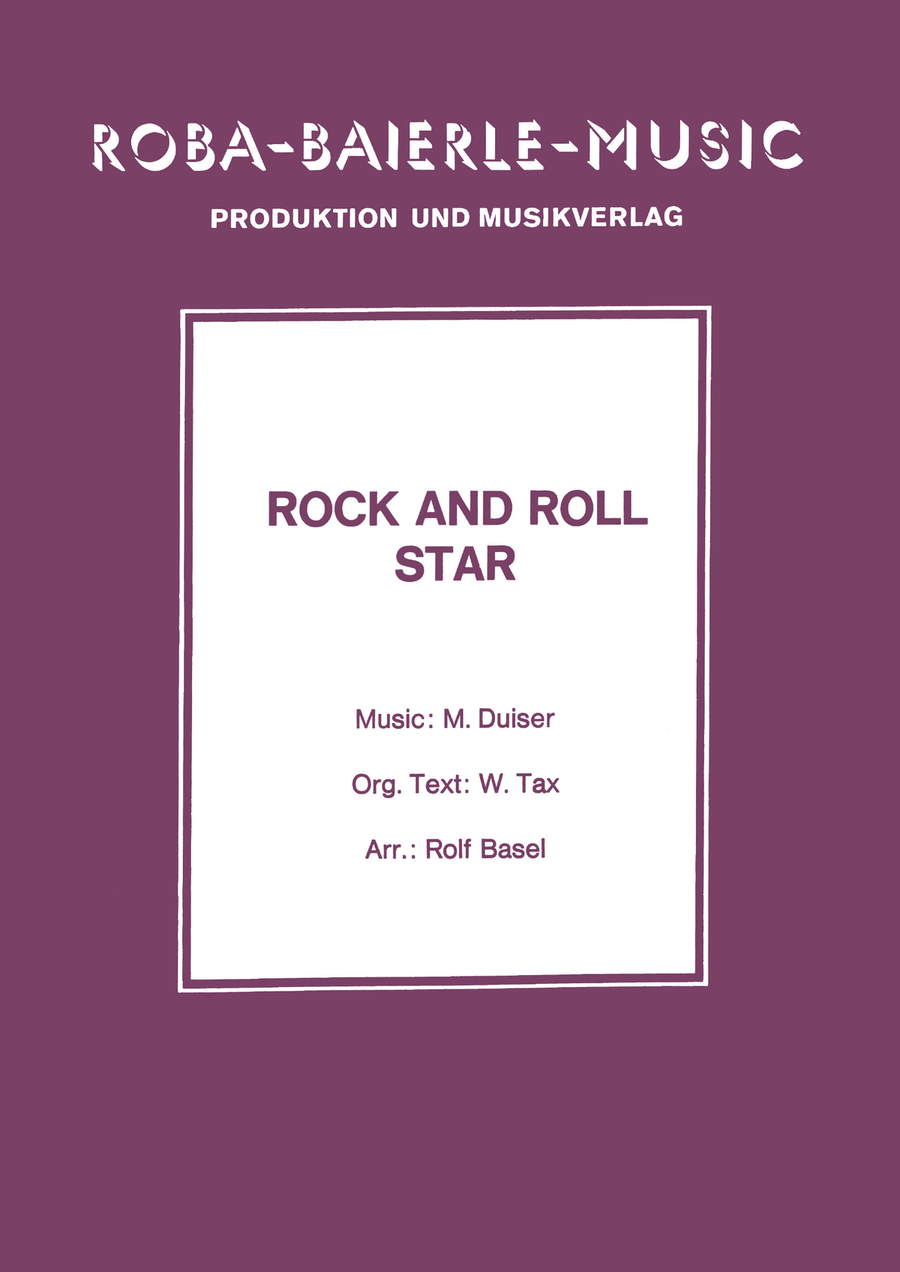 Rock And Roll Star