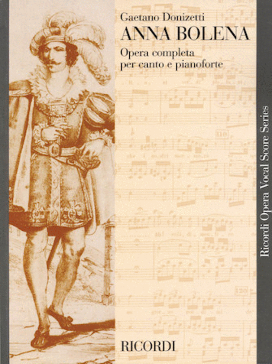 Anna Bolena Voice scores gallery preview page 1