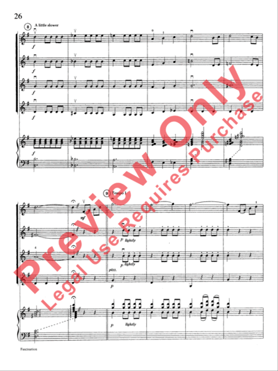 Highland/Etling Violin Quartet Series: Book 2