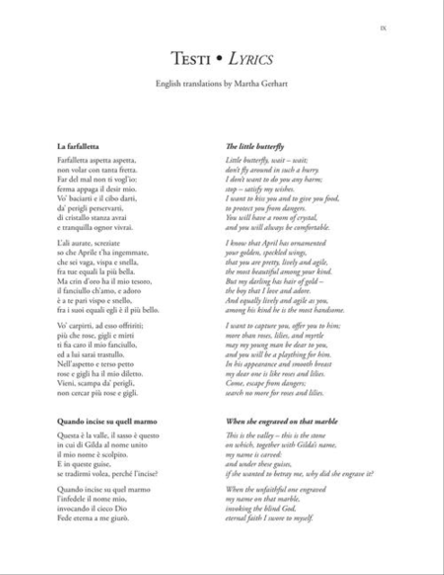 15 Composizioni Vocali da Camera – Low Voice Low Voice scores gallery preview page 8