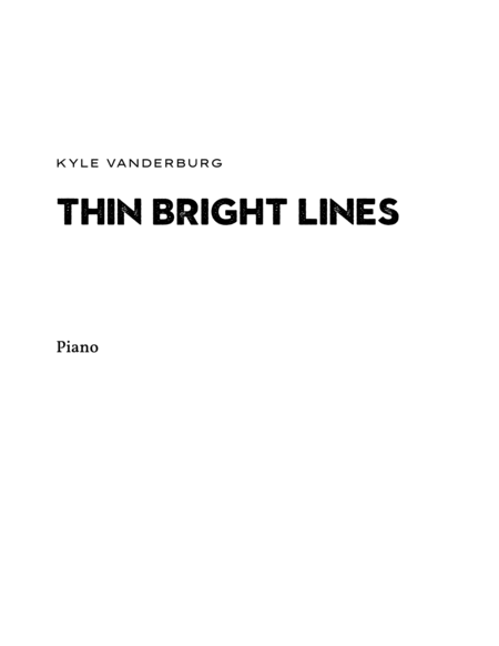 Thin Bright Lines image number null
