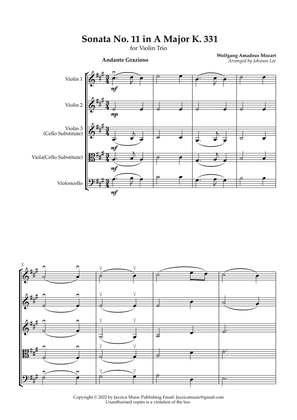 Sonata in A Major K331