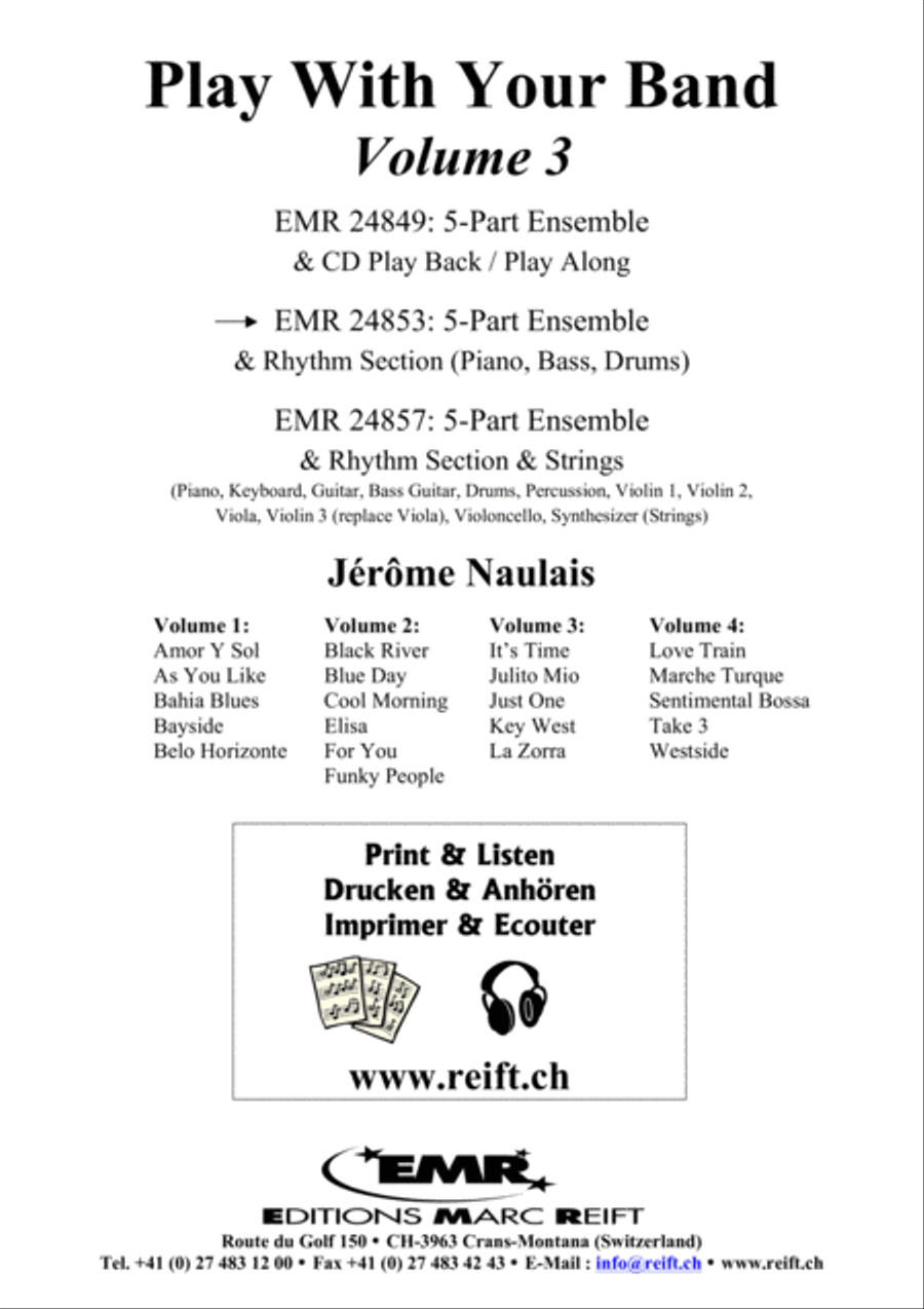 Play With Your Band Volume 3 Concert Band scores gallery preview page 2