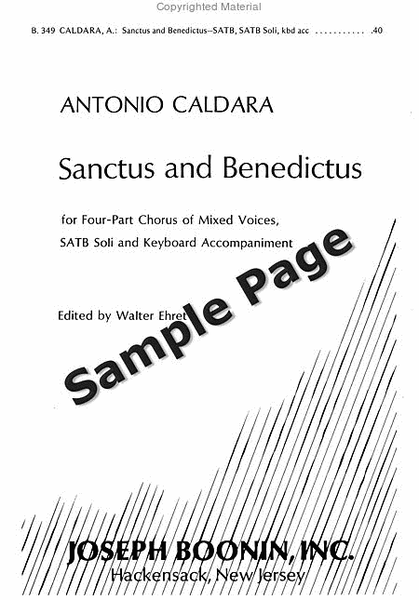 Sanctus, Benedictus, and Hosanna