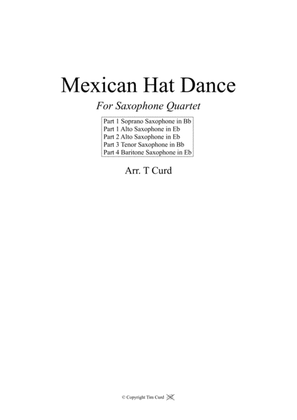 Mexican Hat Dance. For Saxophone Quartet