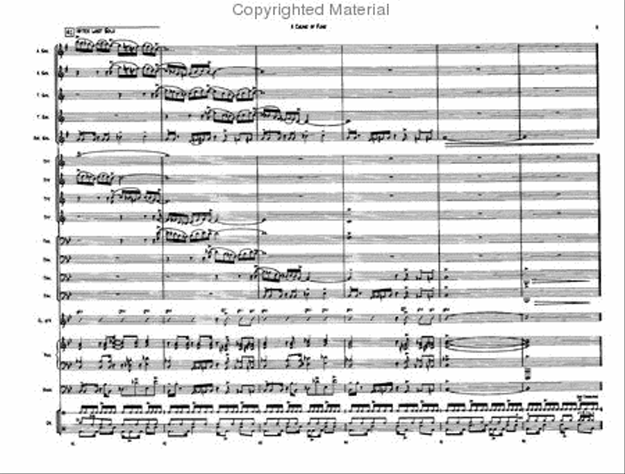 A Chunk Of Funk Jazz Ensemble scores gallery preview page 10