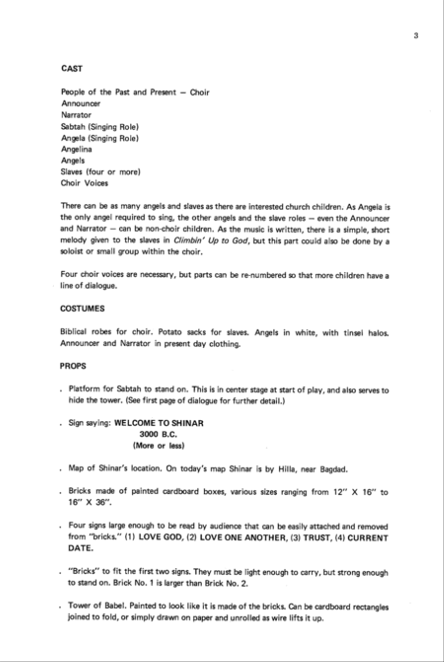 Babble at Babel Unison Choir scores gallery preview page 7