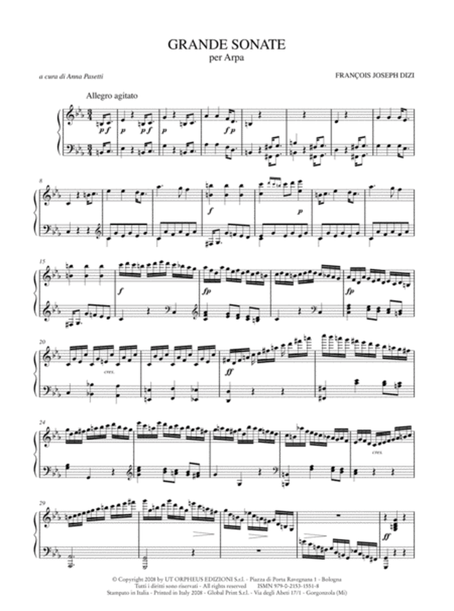 Grande Sonate for Harp