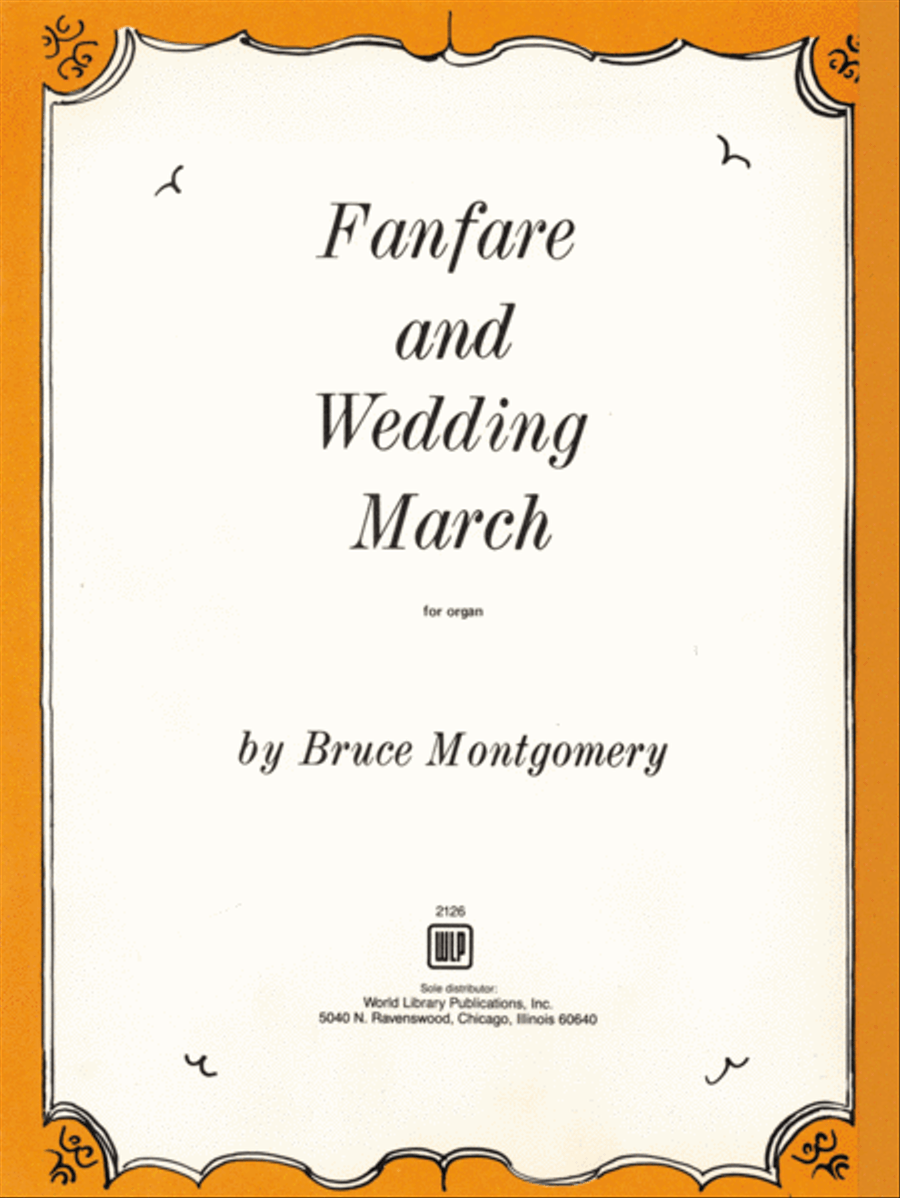 Fanfare & Wedding March Fanfare & Wedding March Organ scores gallery preview page 1
