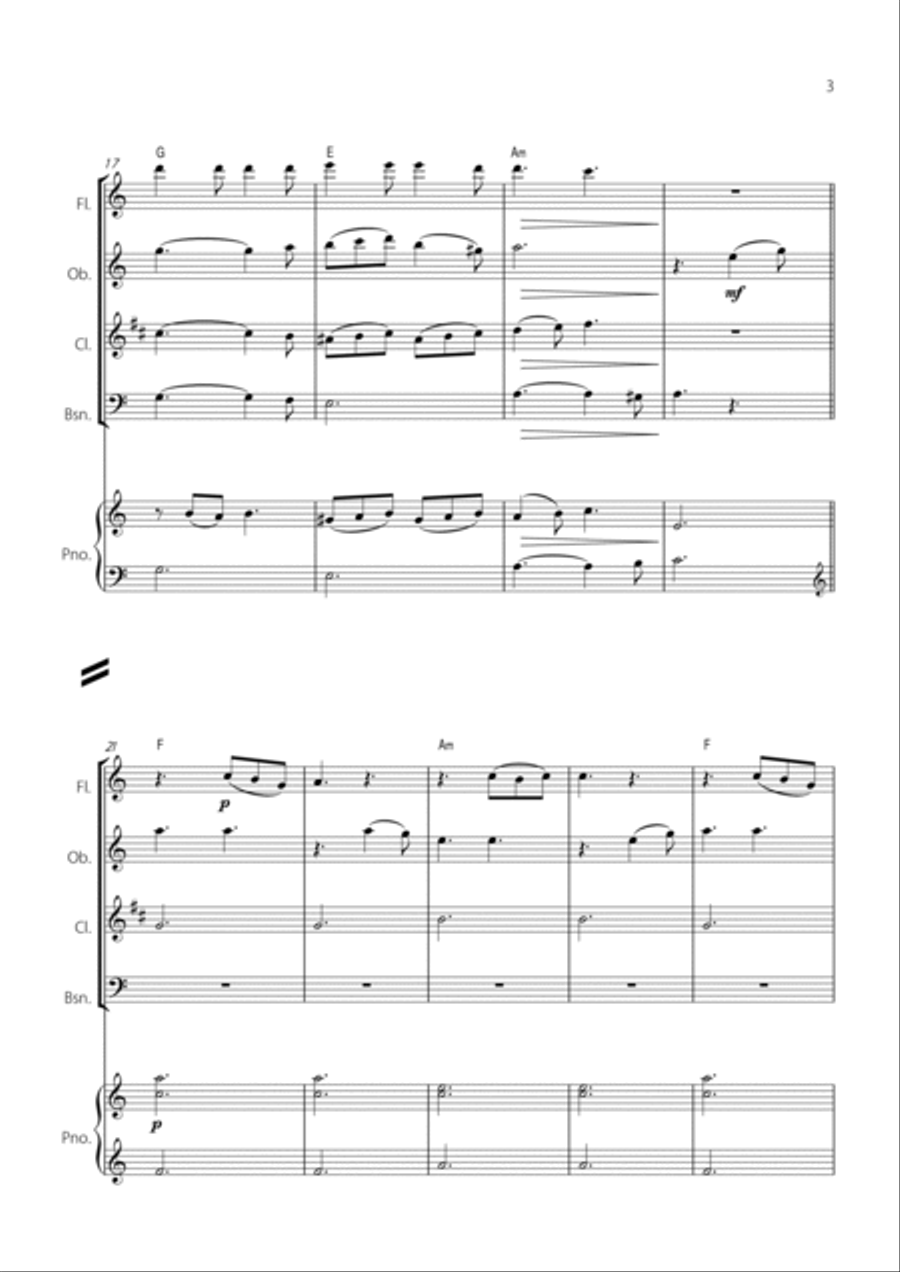 Hallelujah Chamber Music scores gallery preview page 3