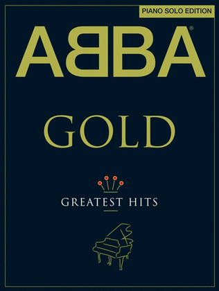Book cover for ABBA Gold: Piano Solo