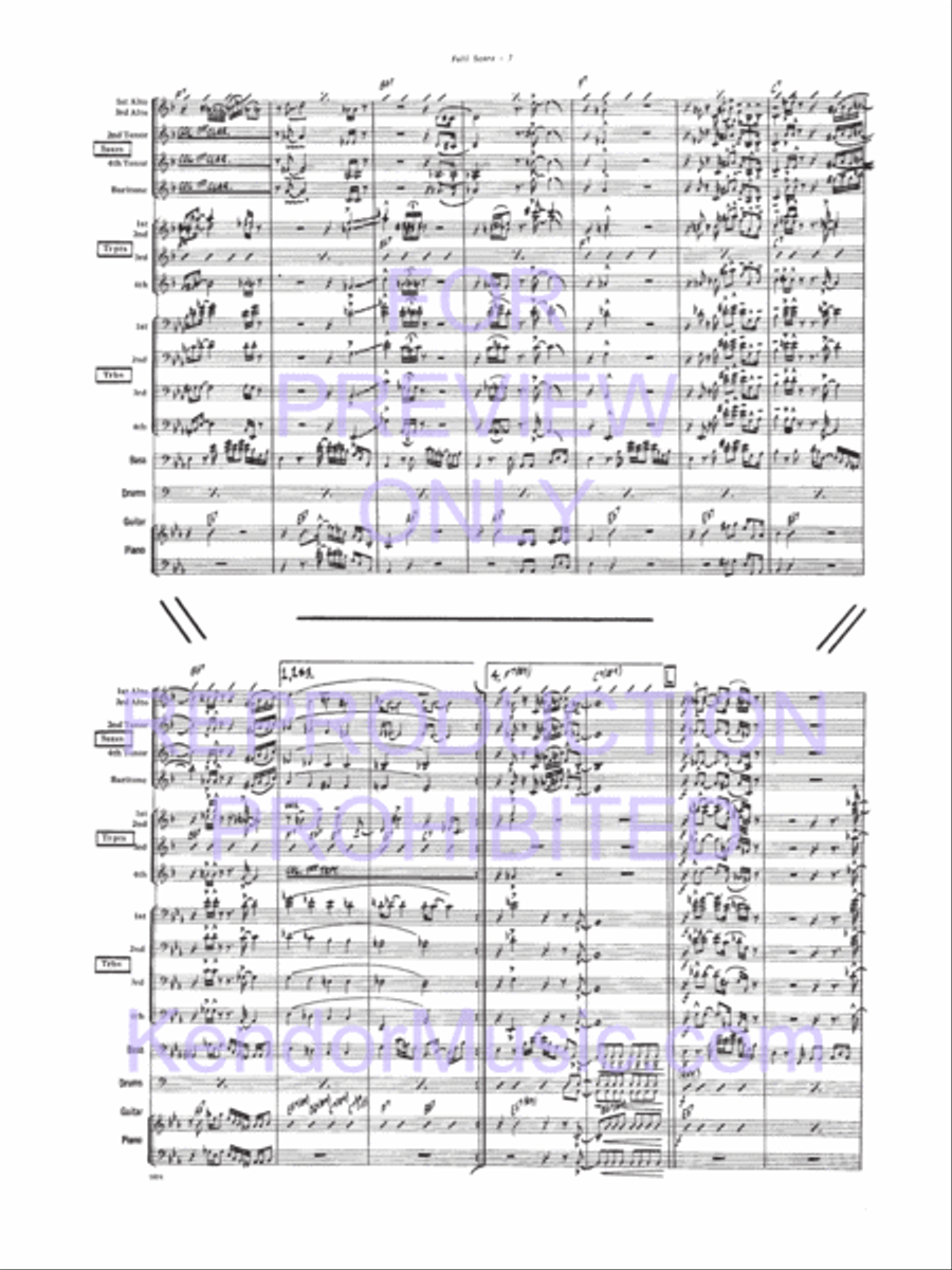 Central Park North Jazz Ensemble scores gallery preview page 8
