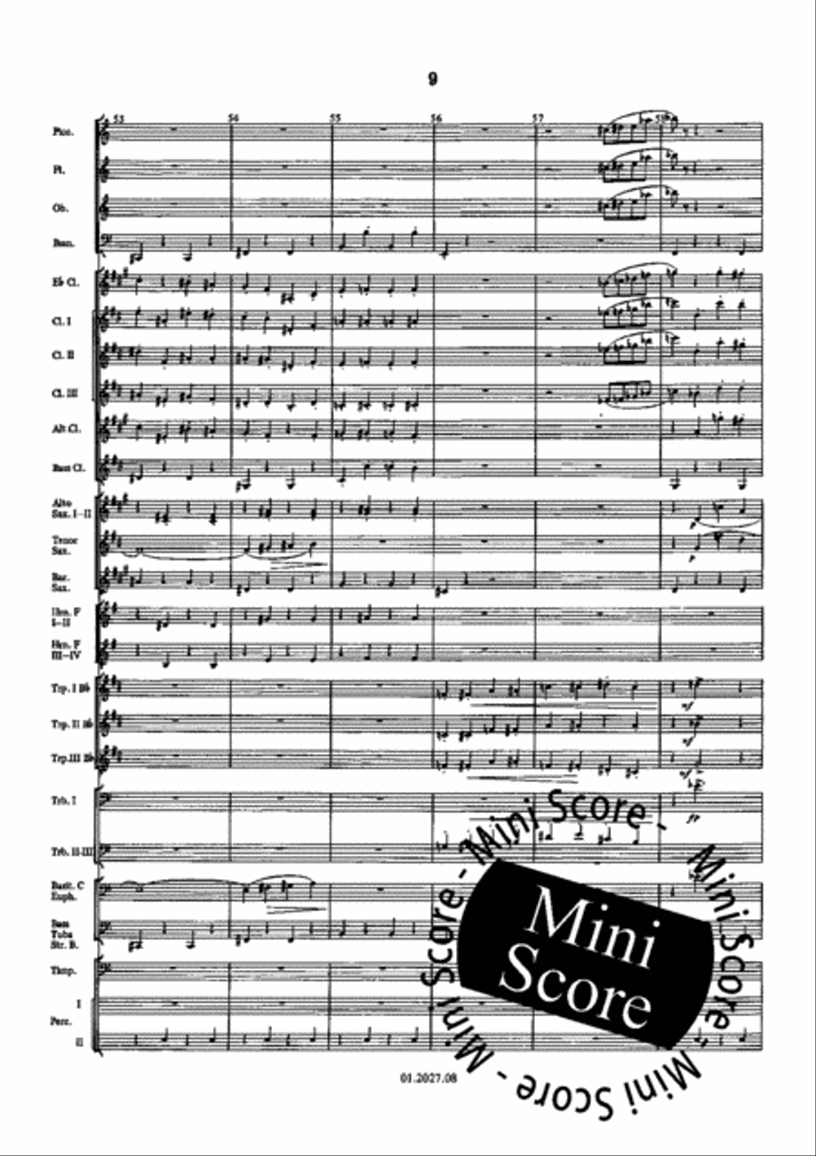 American Triptych American Triptych Concert Band scores gallery preview page 13