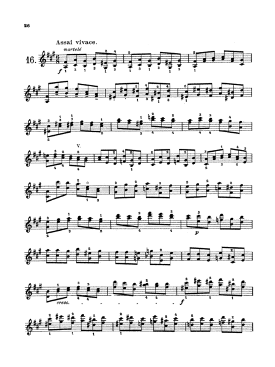 Dont: Etudes and Caprices, Op. 35 Part scores gallery preview page 1