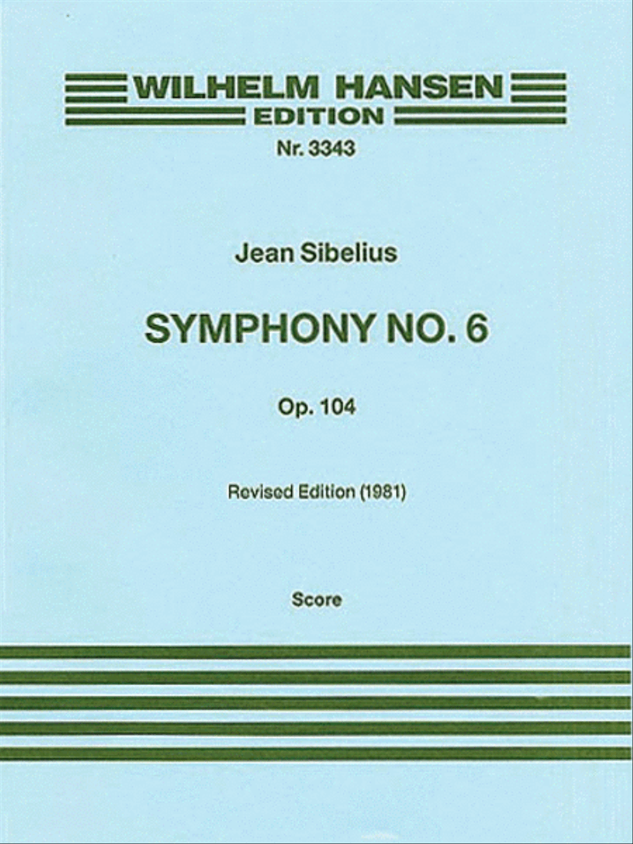 Symphony No. 6 Op. 104 Symphony No. 6 Op. 104 Orchestra scores gallery preview page 1