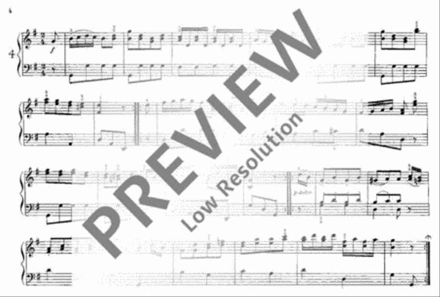 20 English Dances Piano Solo scores gallery preview page 7