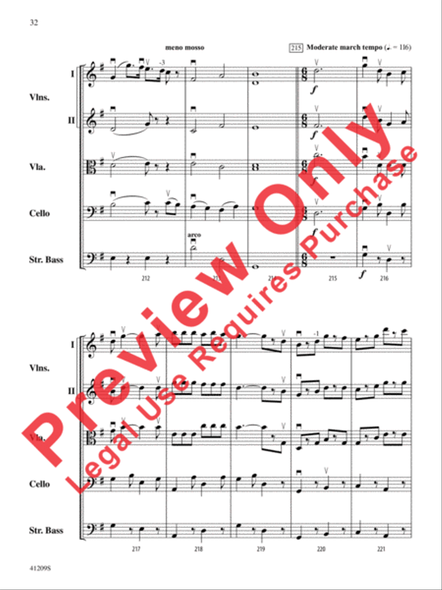 The Wizard of Oz String Orchestra scores gallery preview page 33