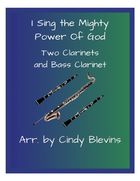I Sing the Mighty Power Of God, for Two Clarinets and Bass Clarinet image number null