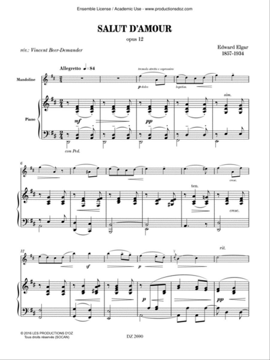 Salut d’amour Piano Accompaniment scores gallery preview page 3