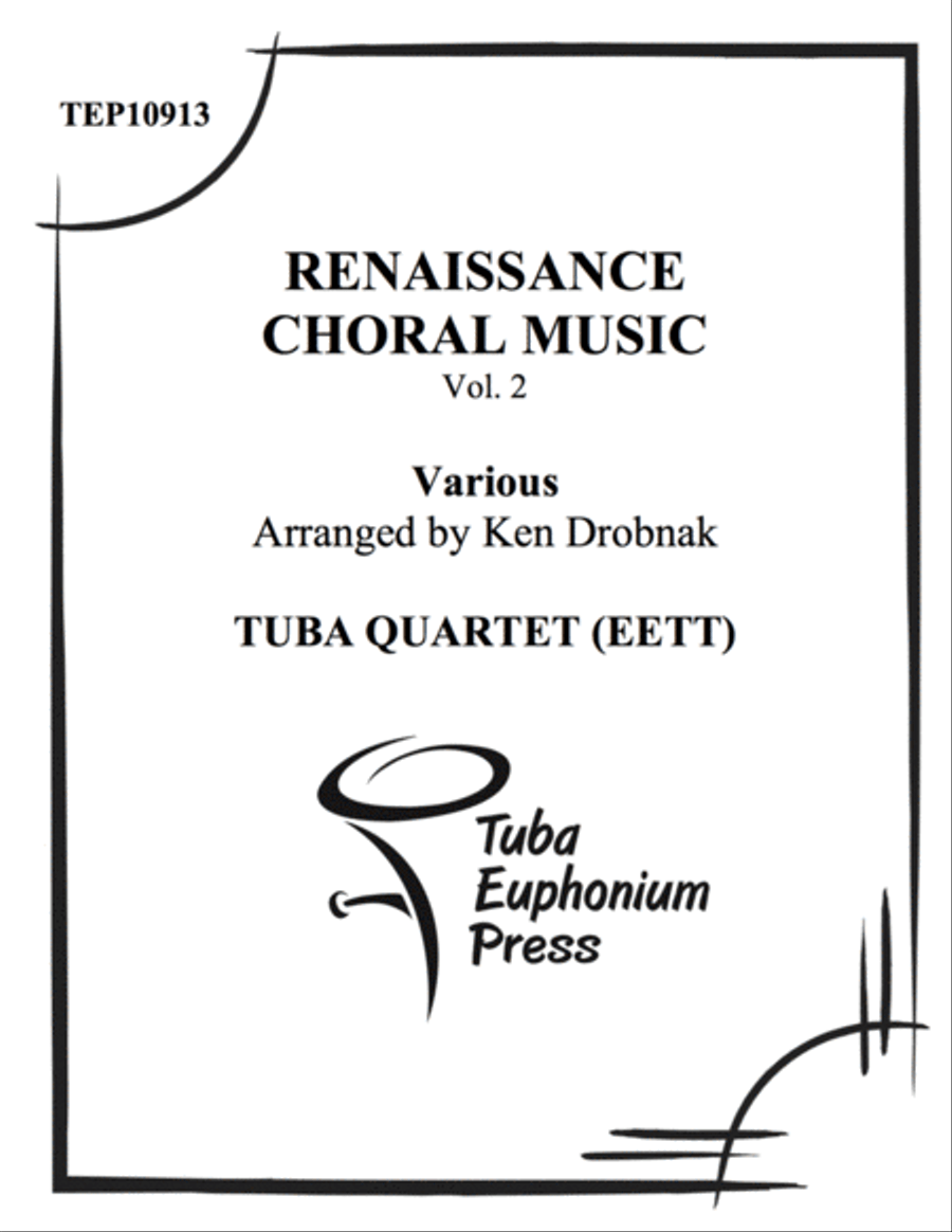 Renaissance Choral Music Choir scores gallery preview page 1