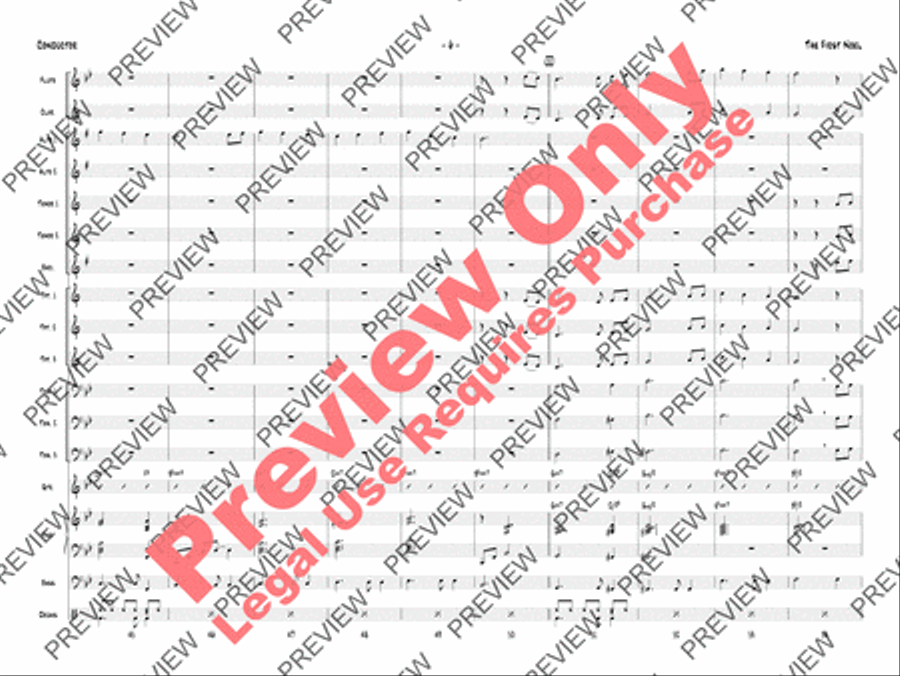 The First Noel Jazz Ensemble scores gallery preview page 9