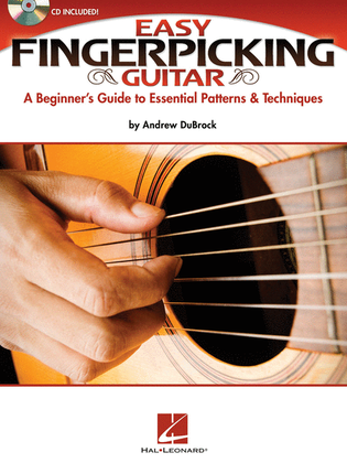 Book cover for Easy Fingerpicking Guitar