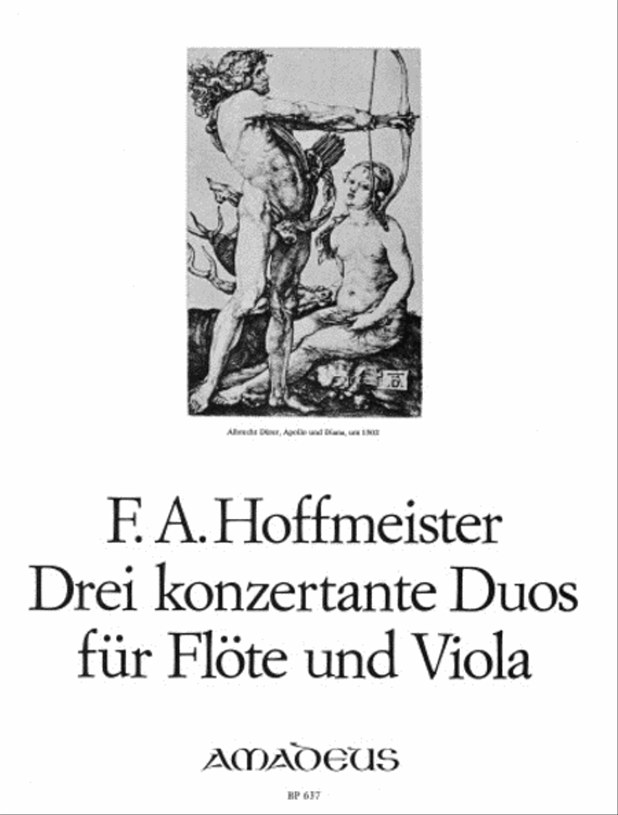 3 Duos Concertante 3 Duos Concertante Flute scores gallery preview page 1