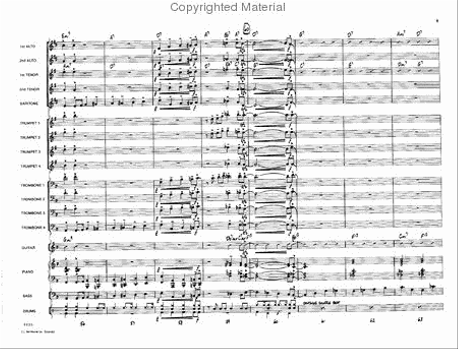 No Scuffle Shuffle No Scuffle Shuffle Jazz Ensemble scores gallery preview page 9