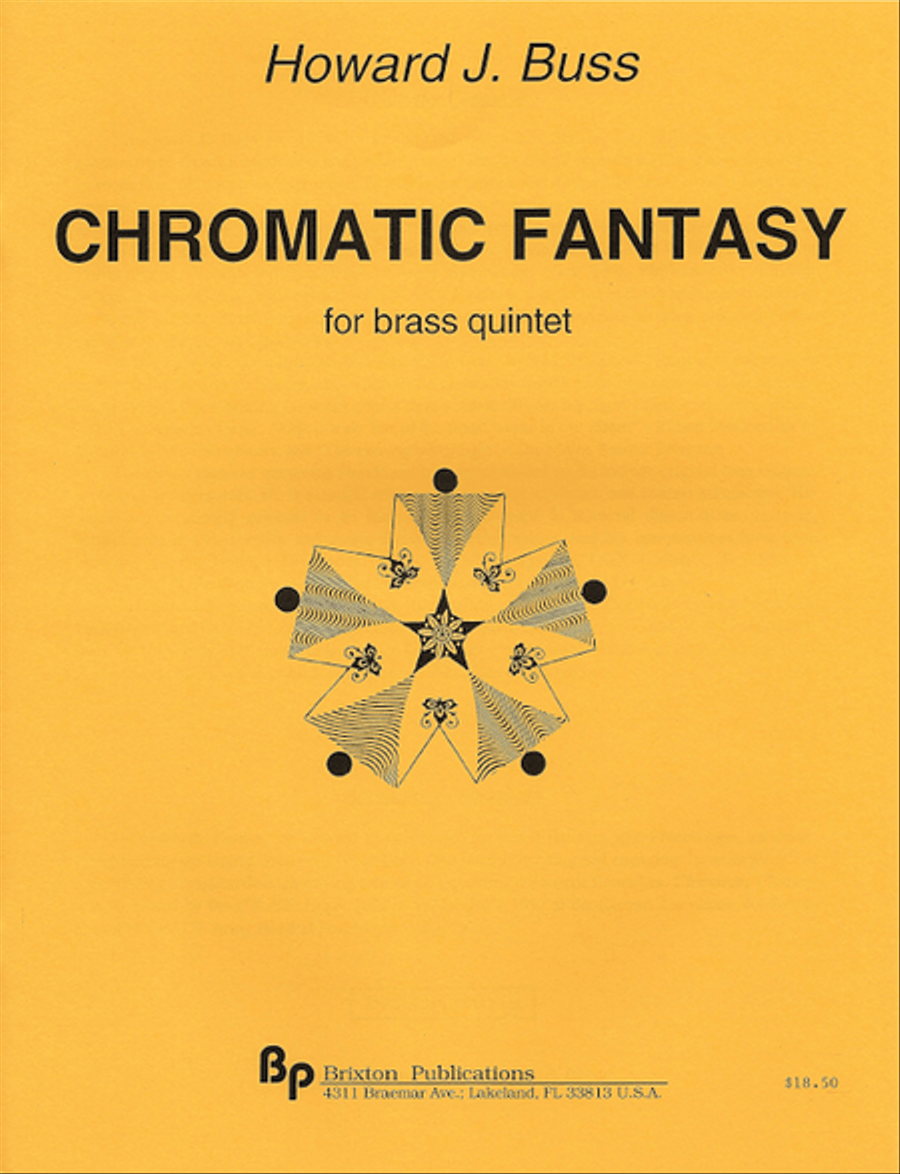 Chromatic Fantasy Brass Quintet scores gallery preview page 1