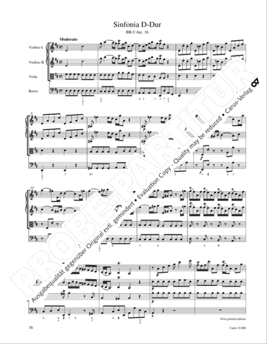 Gesamtausgabe Band 6 (Orchestermusik III: Sinfonien) Orchestra scores gallery preview page 93
