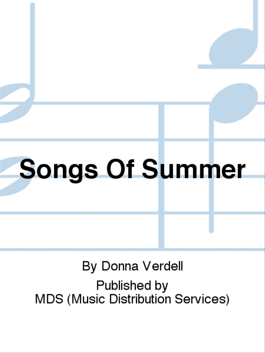 Songs of Summer Piano Solo scores gallery preview page 1