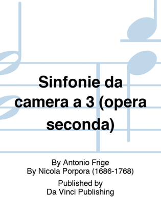 Sinfonie da camera a 3 (opera seconda)