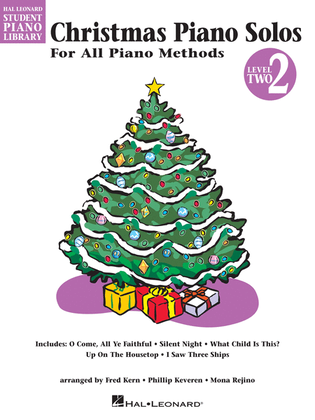 Book cover for Christmas Piano Solos – Level 2