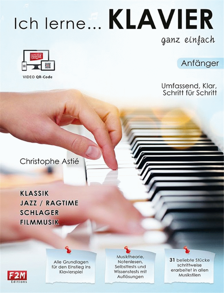 Ich lerne… KLAVIER ganz einfach Piano Method scores gallery preview page 1