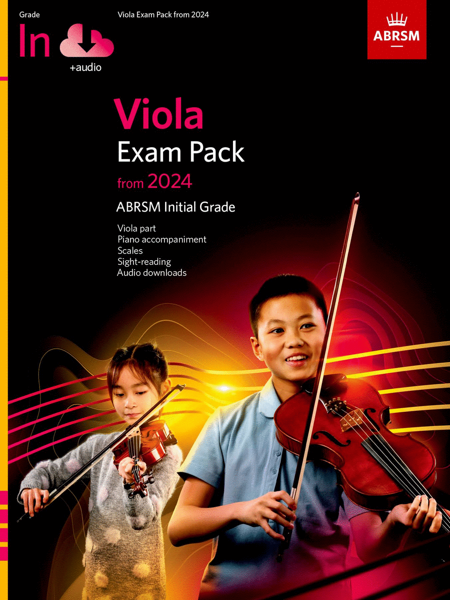 Viola Exam Pack from 2024 Viola scores gallery preview page 1