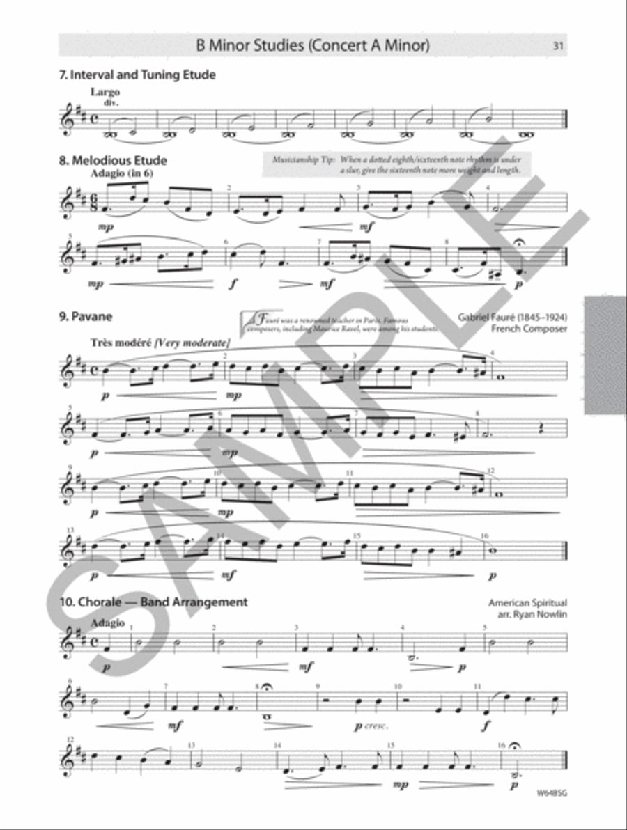 Tradition of Excellence: Technique and Musicianship - Tuba T.C. Concert Band Methods scores gallery preview page 2