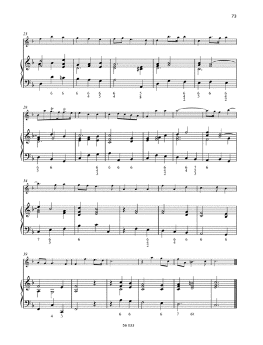 Sonata F major, Op. 1 No. 11 Alto Recorder scores gallery preview page 2